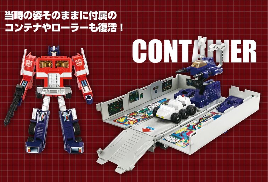 Image Of Missing Link C 01 Convoy Takara Tomy 40th Anniversary Transformers Series  (8 of 22)